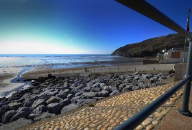Image of the beach at Pendine