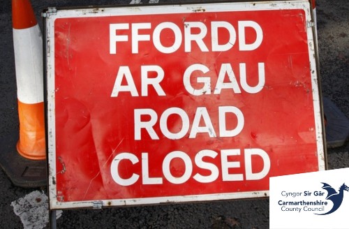 A48 Nantycaws to Pensarn roundabout is currently CLOSED